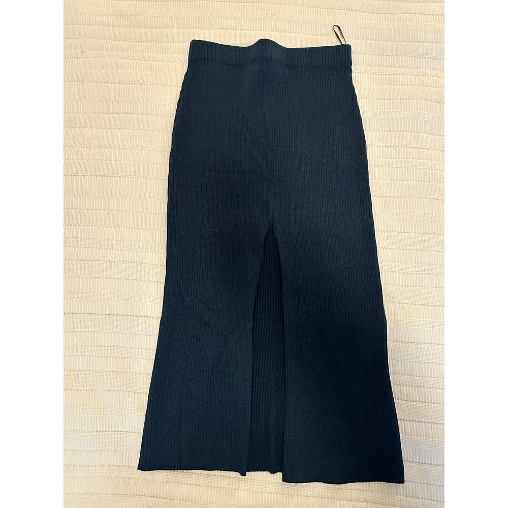 Modern Citizen Keira L Ribbed Knit Skirt